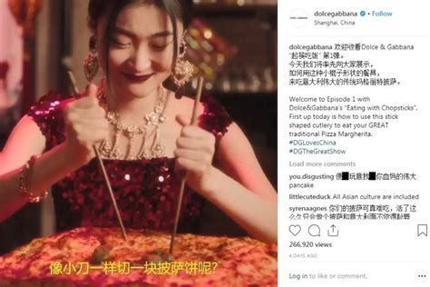 dolce gabbana racism china